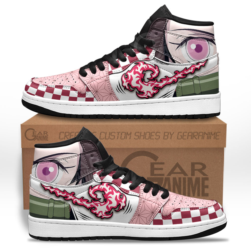 Nezuko Sneakers Demon Slayer Custom Anime Shoes for OtakuGear Anime