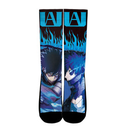 Dabi Socks My Hero Academia Custom Anime Socks Flames StyleGear Anime
