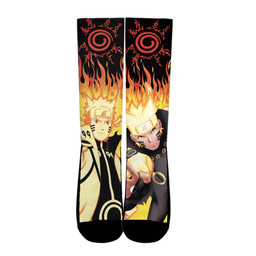 Nrt Uzumaki Bijuu Socks NRT Custom Anime Socks Flames StyleGear Anime