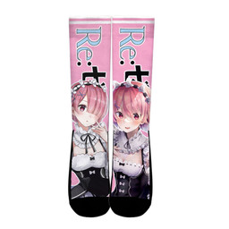 Ram Socks Re:Zero Custom Anime Socks For OtakuGear Anime