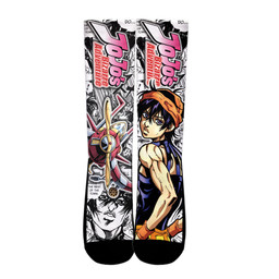 Narancia Ghirga Socks Jojo's Bizarre Adventure Custom Anime SocksGear Anime