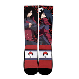 Madara Uchiha Socks Custom Anime Socks for OtakuGear Anime
