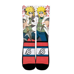 Minato Namikaze Socks Custom Anime Socks for OtakuGear Anime