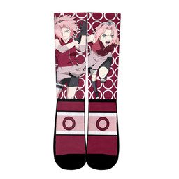 Sakura Haruno Socks Custom Anime Socks for OtakuGear Anime
