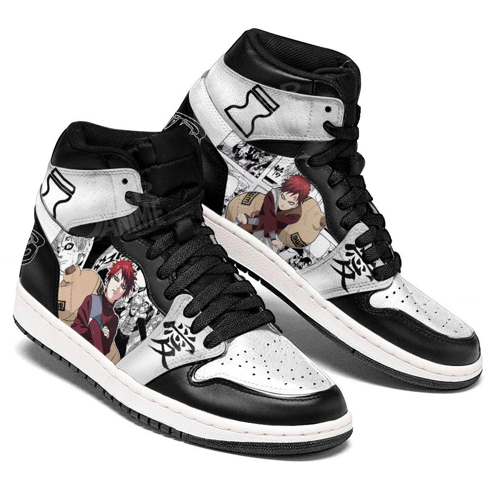 Gaara Sneakers Custom Anime Shoes Mix MangaGear Anime