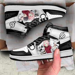 Sakura Haruno Sneakers Custom Anime Shoes Mix MangaGear Anime