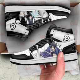 Sasuke Uchiha Sneakers Custom Anime Shoes Mix MangaGear Anime