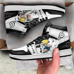 Minato Namikaze Sneakers Custom Anime Shoes Mix MangaGear Anime