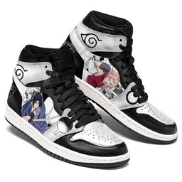 Sakura Haruno and Sasuke Uchiha Sneakers Custom Manga Anime ShoesGear Anime