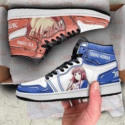 Tohru Honda and Kyo Sohma Sneakers Fruits Basket Custom Anime Shoes Gear Anime