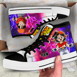 Pan High Top Shoes Dragon Ball Super Custom Anime Sneakers Gear Anime
