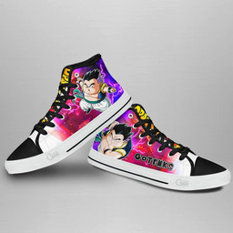 Fat Gotenks High Top Shoes Dragon Ball Super Custom Anime Sneakers Gear Anime