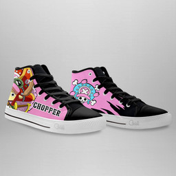 Tony Tony Chopper High Top Shoes One Piece Red Custom Anime Sneakers Gear Anime