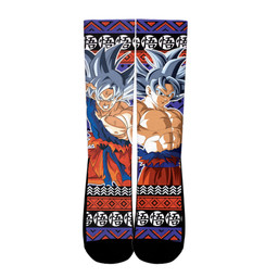 Goku Ultra Instinct Socks Dragon Ball Custom Ugly Christmas Anime Socks Gear Anime