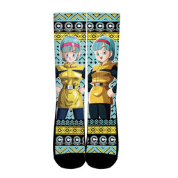 Bulma Socks Dragon Ball Custom Ugly Christmas Anime Socks Gear Anime
