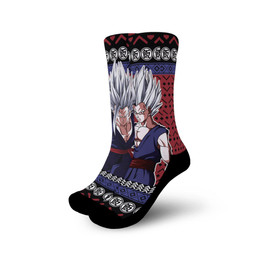 Gohan Beast Socks Dragon Ball Custom Ugly Christmas Anime Socks Gear Anime