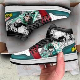Deku Sneakers My Hero Academia Custom Anime Shoes Mix Manga Gear Anime