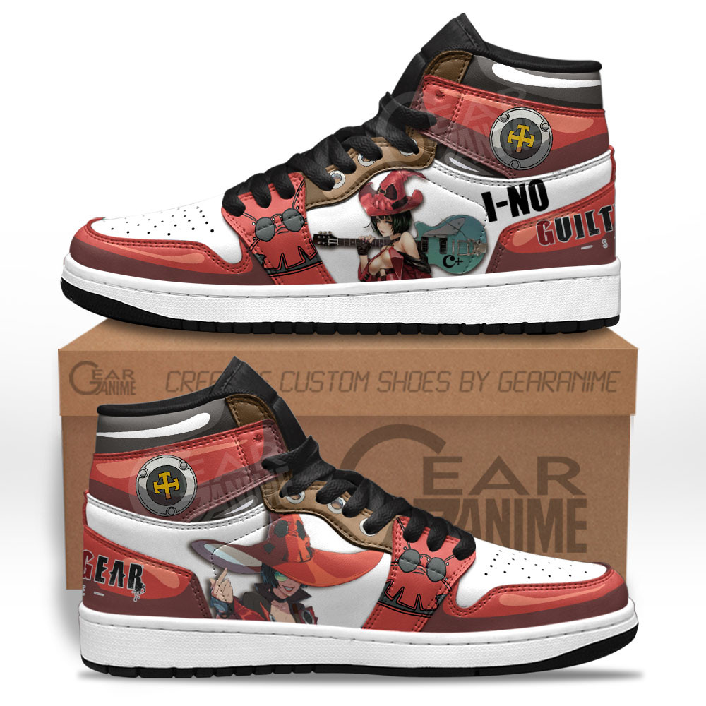 I-No Sneakers Guilty Gear Custom Anime Shoes Gear Anime