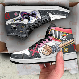 Luffy and Zoro Sneakers One Piece Red Custom Anime Shoes Gear Anime