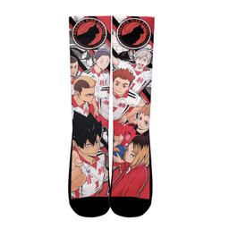 Haikyuu Nekoma Team Custom Anime Socks For Anime Fans Gear Anime