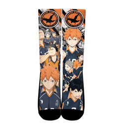 Haikyuu Karasuno Team Custom Anime Socks For Anime Fans Gear Anime
