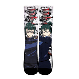 Jujutsu Kaisen Maki Zenin Socks Custom For Anime Fans Gear Anime