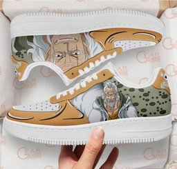 One Piece Silvers Rayleigh Air Sneakers Custom For Anime FansGear Anime
