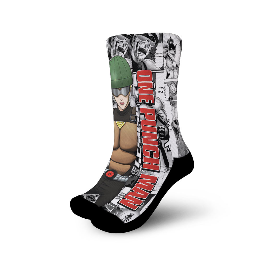 One Punch Man Mumen Rider Socks Custom For Anime Fans Gear Anime