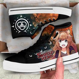Shield Hero Raphtalia Slave Crest Anime Custom High Top Shoes Gear Anime