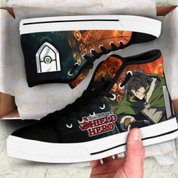 Shield Hero Naofumi Main Shield Anime Custom High Top Shoes Gear Anime