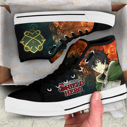 Shield Hero Naofumi Chimera Viper Shield Anime Custom High Top Shoes Gear Anime