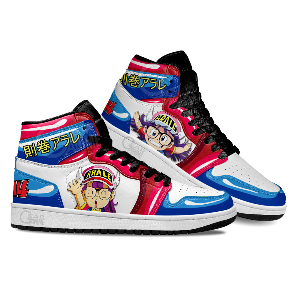 Dragon Ball Arale Norimaki Shoes Custom For Anime Fans Gear Anime
