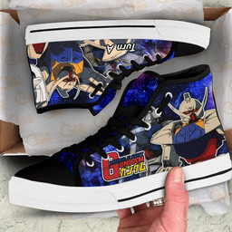 Mobile Suit Gundam Turn A Gundam Anime Custom High Top Shoes Gear Anime