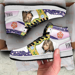 Final Fantasy Yuna Shoes Custom For Anime Fans Gear Anime