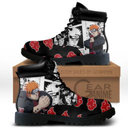 Pain Boots Custom Anime Shoes Mix Manga StyleGear Anime