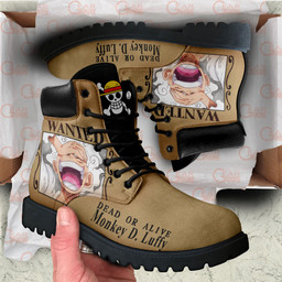 One Piece Luffy Gear 5 Wanted Boots Custom Anime ShoesGear Anime- 1- Gear Anime