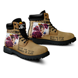 One Piece Luffy Gear 4 Wanted Boots Custom Anime ShoesGear Anime- 2- Gear Anime