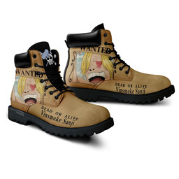 One Piece Sanji Wanted Boots Custom Anime ShoesGear Anime- 2- Gear Anime