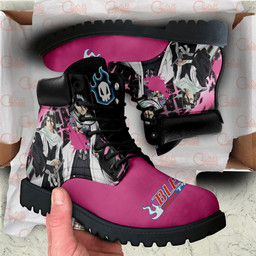Bleach Byakuya Kuchiki Boots Custom Anime ShoesGear Anime- 1- Gear Anime