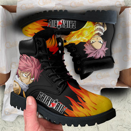 Fairy Tail Natsu Dragneel Boots Custom Anime ShoesGear Anime- 1- Gear Anime