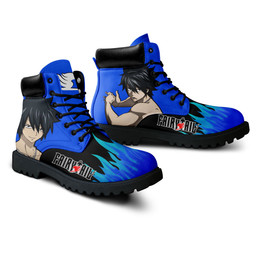 Fairy Tail Gray Fullbuster Boots Custom Anime ShoesGear Anime- 2- Gear Anime