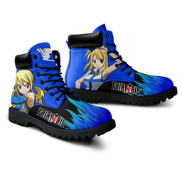 Fairy Tail Lucy Heartfilia Boots Custom Anime ShoesGear Anime- 2- Gear Anime