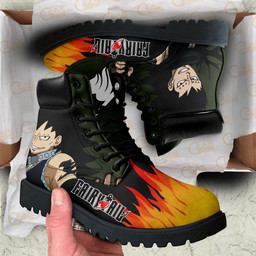 Fairy Tail Gajeel Redfox Boots Custom Anime ShoesGear Anime- 1- Gear Anime