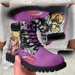 Jojo's Bizarre Adventure Giorno Giovanna Boots Custom Anime ShoesGear Anime- 1- Gear Anime
