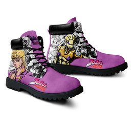 Jojo's Bizarre Adventure Giorno Giovanna Boots Custom Anime ShoesGear Anime- 2- Gear Anime