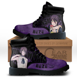 Chainsaw Man Reze Boots Custom Anime ShoesGear Anime