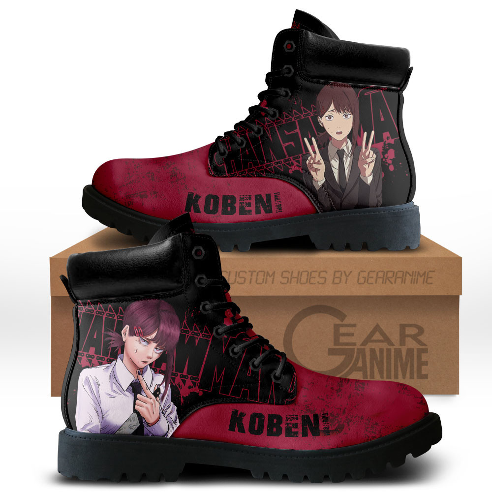 Chainsaw Man Kobeni Boots Custom Anime ShoesGear Anime