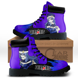 Fairy Tail Juvia Lockser Boots Custom Anime ShoesGear Anime