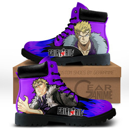 Fairy Tail Laxus Dreyar Boots Custom Anime ShoesGear Anime