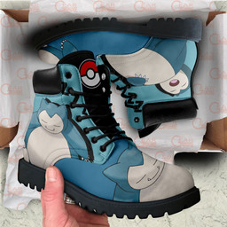 Pokemon Snorlax Boots Custom Anime Shoes MV0409Gear Anime- 1- Gear Anime